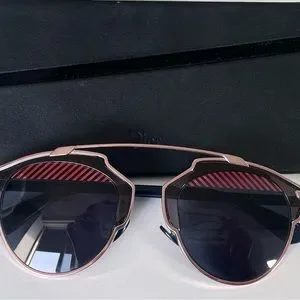 Dior | Accessories | Dior Soreal Sunglasses Rosegold And  display picture 3